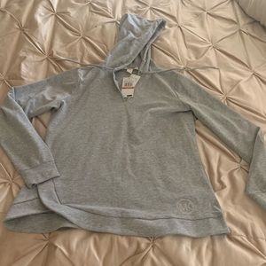 Michael Kors Grey hooded shirt